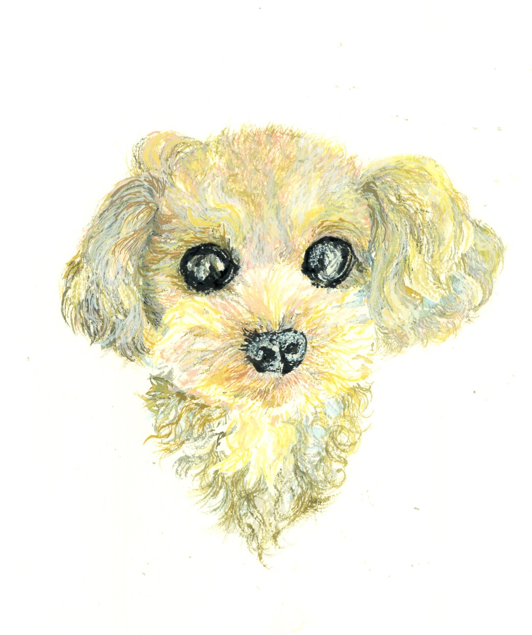 あなたの可愛いわんちゃんを、絵画に仕上げます ペットの似顔絵・肖像画オーダー『まなペットアート』横浜・東京 イメージ8