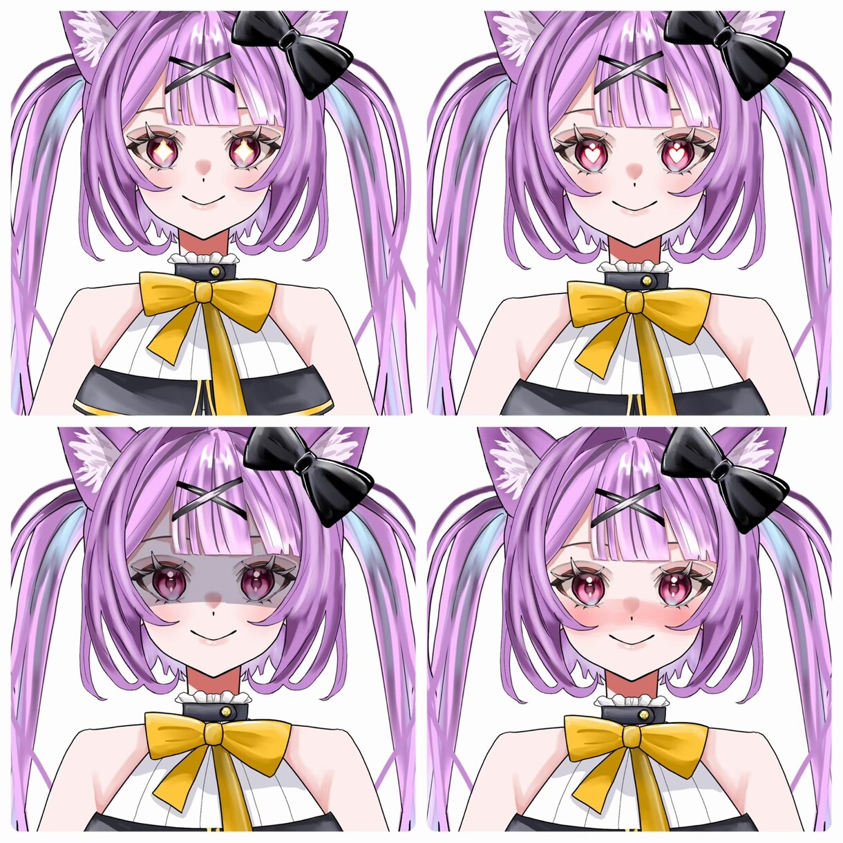 5名様限定セール中！Live2D一括制作します VTuberのキャラデザ、パーツ分け、モデリング行います！ イメージ3