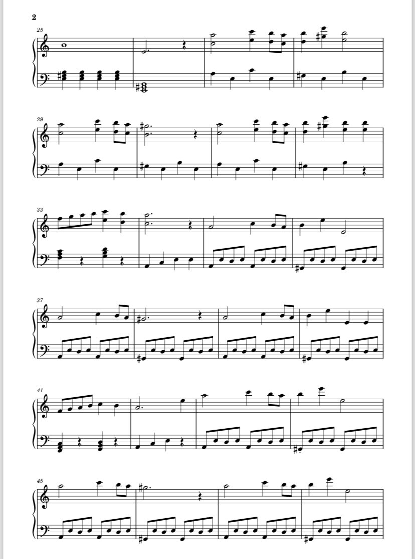 耳コピ移調も可能！音源付き！楽譜を作成します まずはお気軽にお声掛けくださいませ！ イメージ4