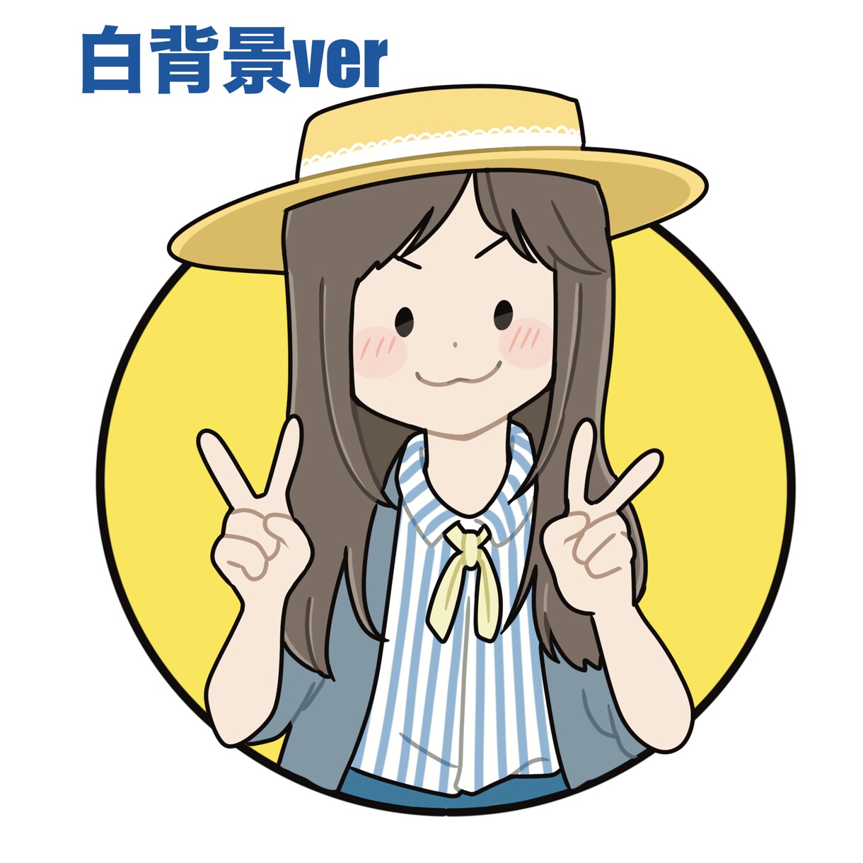 似顔絵のイラスト描きます ◆シンプルゆるかわイラスト・SNSのアイコンに！◆ イメージ2