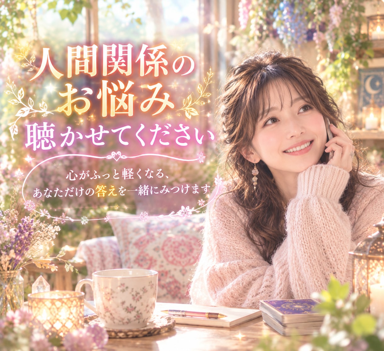 不安な気持ち、やりきれない気持ちに寄り添います あなたの人間関係のお悩みにアドバイス☆ イメージ1