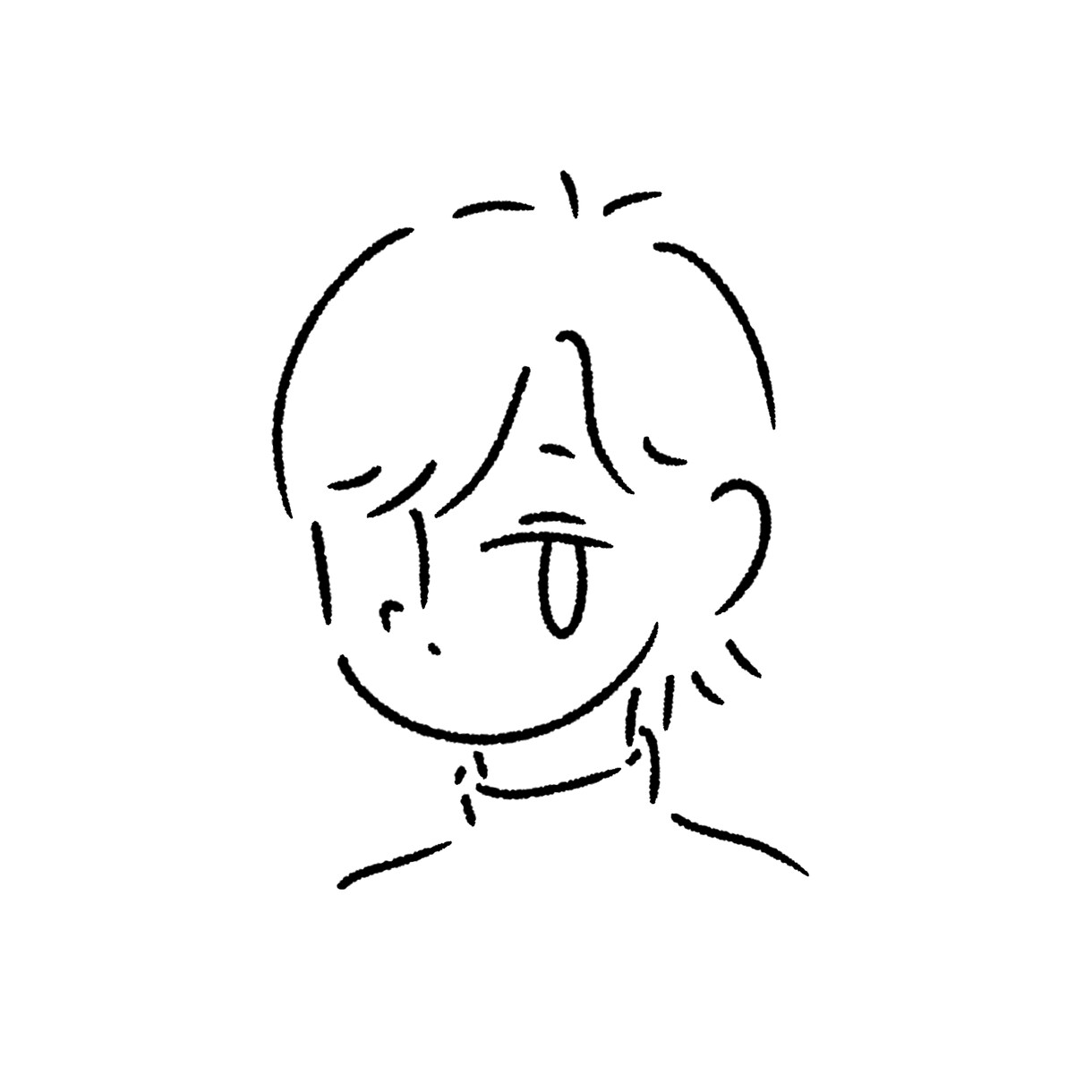 プロフィールのアイコンイラストを作成します キャッチーでシンプルなイラスト作成！ イメージ1
