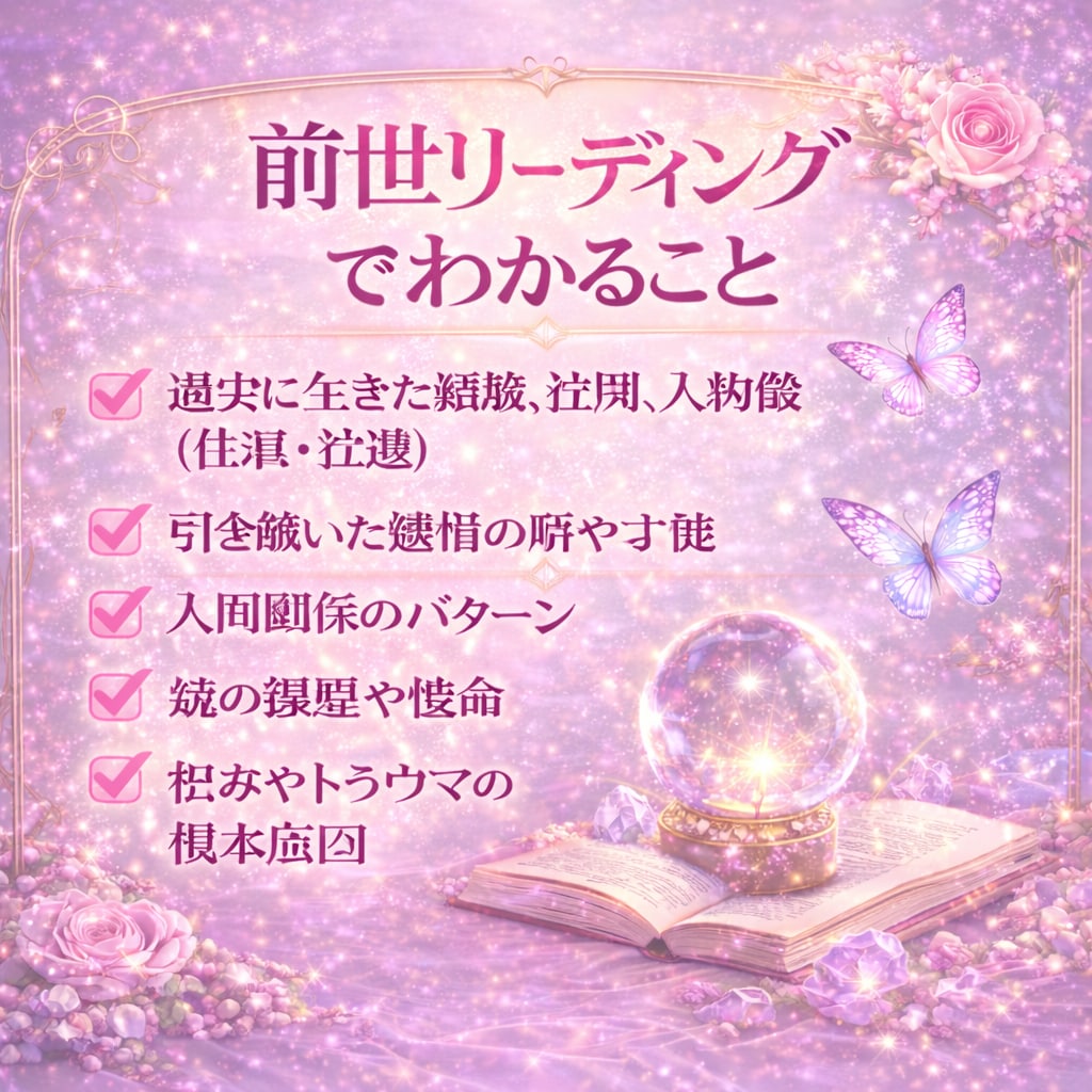 前世鑑定で魂の記憶を読み解き悩み原因を霊視します 前世と守護神のメッセージを霊能師が神秘の光で紡ぎます イメージ4