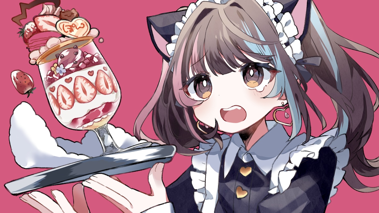 ポップでかわいいMV用イラストお描きします 経験豊富なイラストレーターが個性的なイラストをお描きします イメージ6