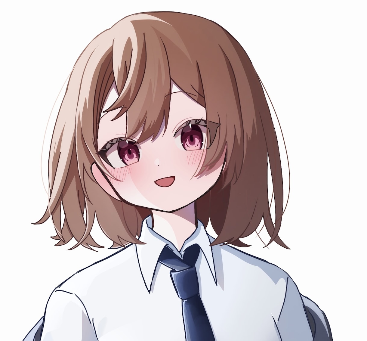 SNS等のアイコンのイラストを描きます バストアップのイラストを描きます イメージ3