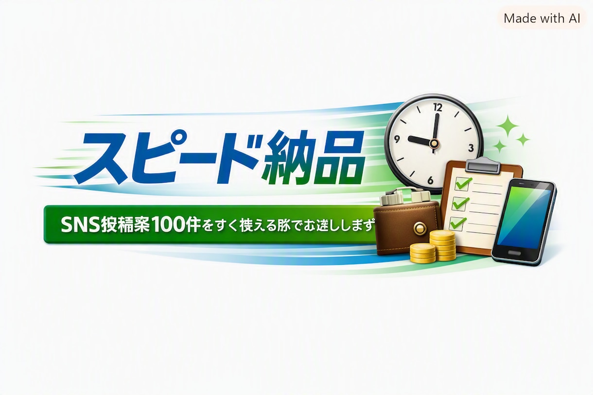 SNS投稿案100件作成します 節約・家計管理の投稿を短納期で量産できます イメージ3