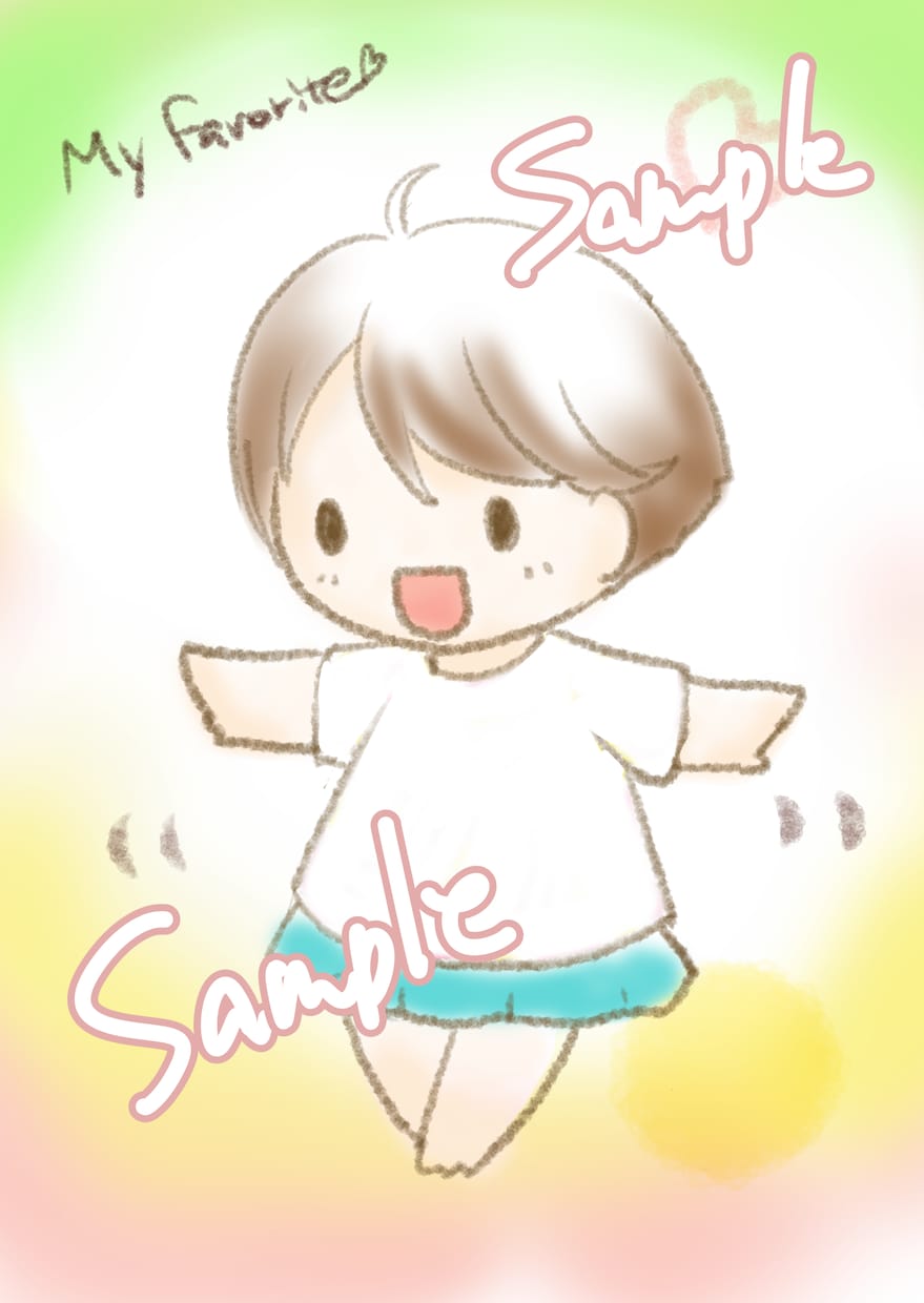 最短即日！かわいい絵でアイコン等イラスト描きます かわいい雰囲気のアイコン、ヘッダー、カットイラストを描きます イメージ4