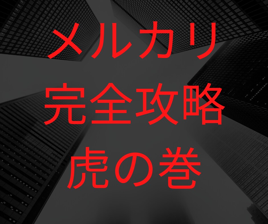 真似して実践できるメルカリ最強攻略教えます CS法規所持のノウハウコレクター歴8年現役物販プレイヤー㊙️ イメージ1