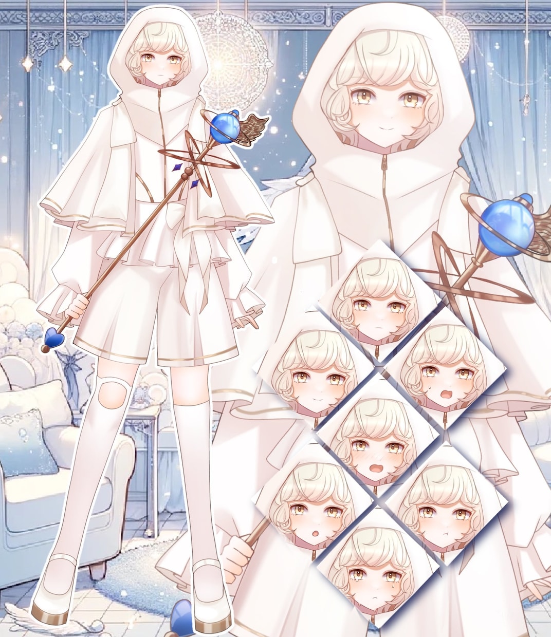 初めての方も!商用利用可◎イラスト作成します iriam立ち絵や一枚絵や返礼品など描けます◎ イメージ7