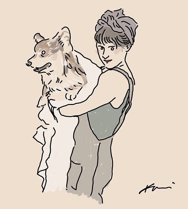 お写真をオシャレにイラストにします シンプルにオシャレな似顔絵を求めている方におすすめ イメージ2