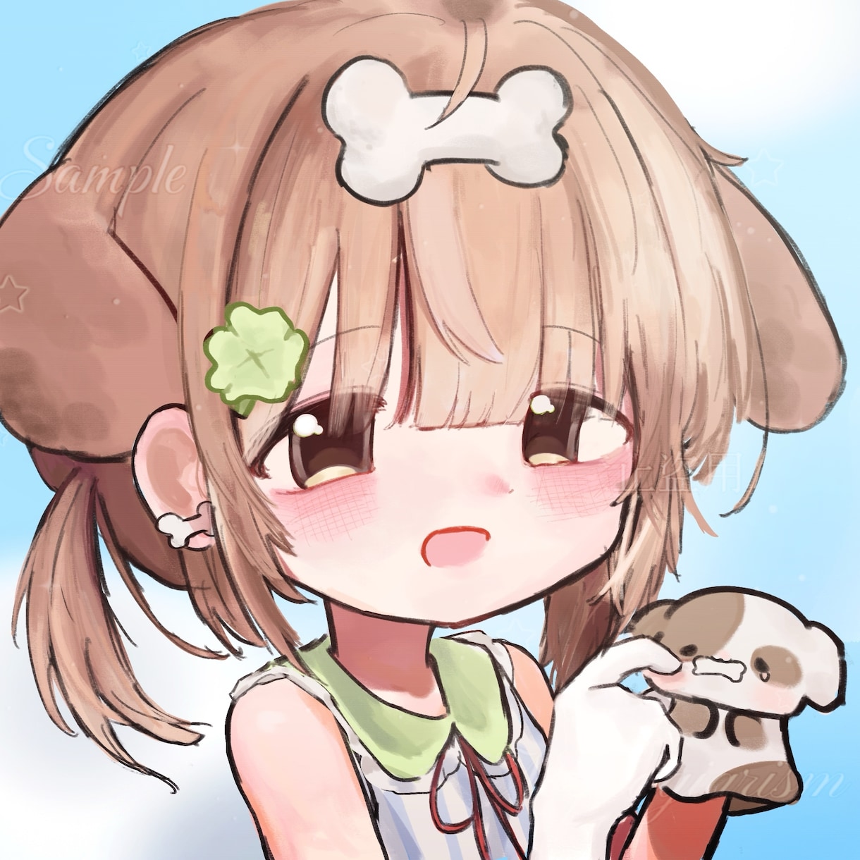 アイコンを描かせていただきます かわいい女の子のアイコンを描かせてください！ イメージ9
