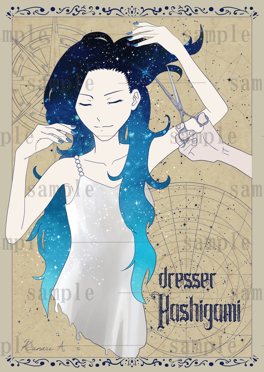 綺麗な女性や男性はいかがですか？イラスト描きます 著作権譲渡など対応します！（オプション参照） イメージ4