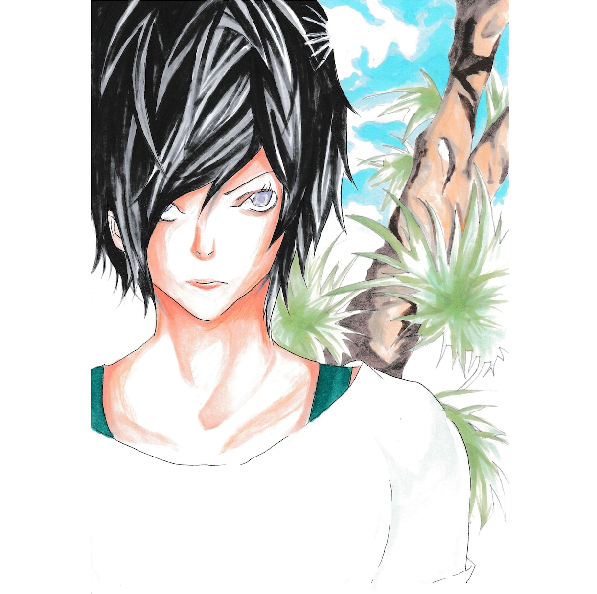 【手描き】似顔絵、アイコン、オリジナル人物をキャラクター風に描きます★ イメージ2