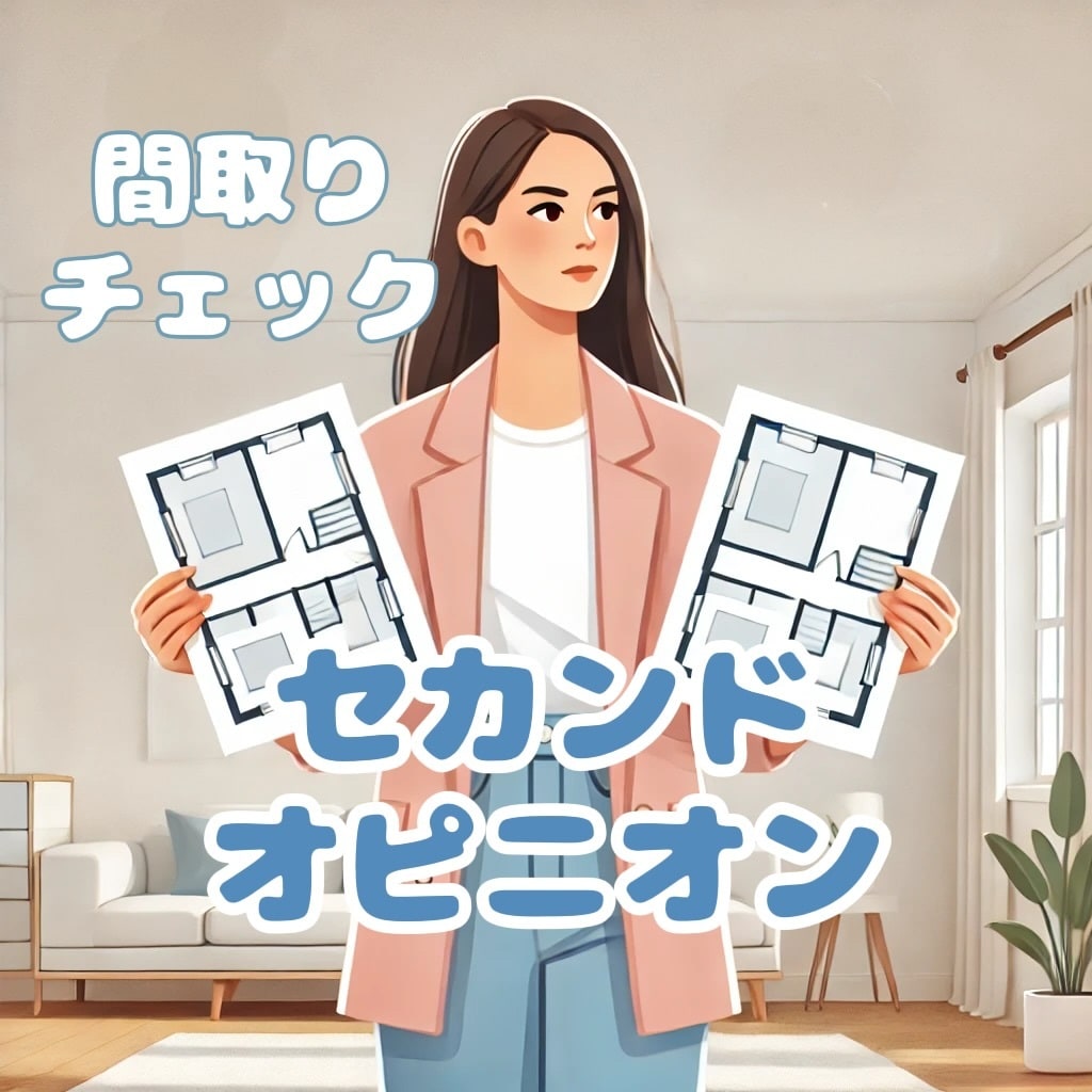 間取りのセカンドオピニオン★良い空間を提案します お家のプロによる間取りチェック！ イメージ1