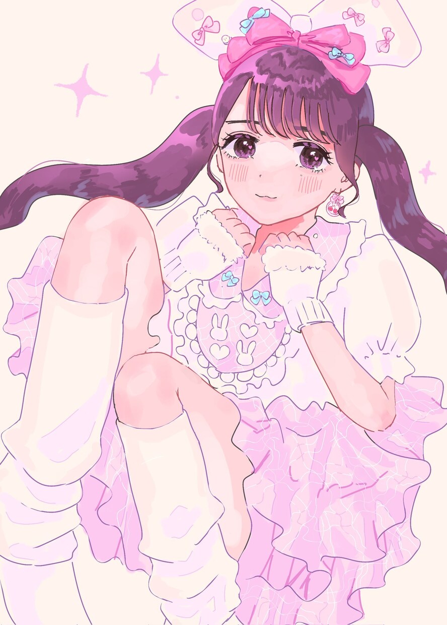 キラキラとした雰囲気のイラストを作成します 可愛いイラストであなたの理想に近付けます！ イメージ6
