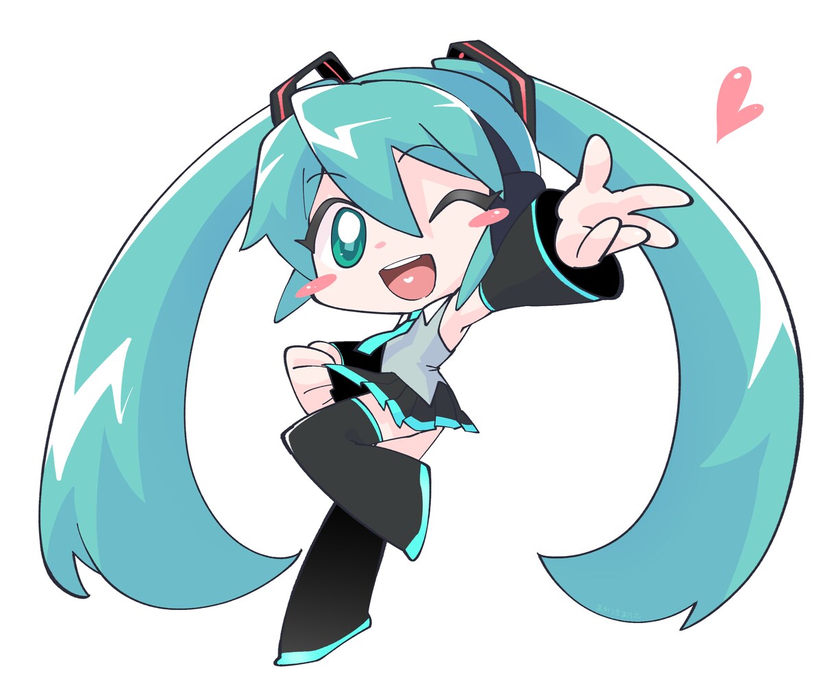 デフォルメイラスト描きます 3頭身デフォルメ！立ち絵からポーズつきまで！アイコンにどうぞ イメージ7