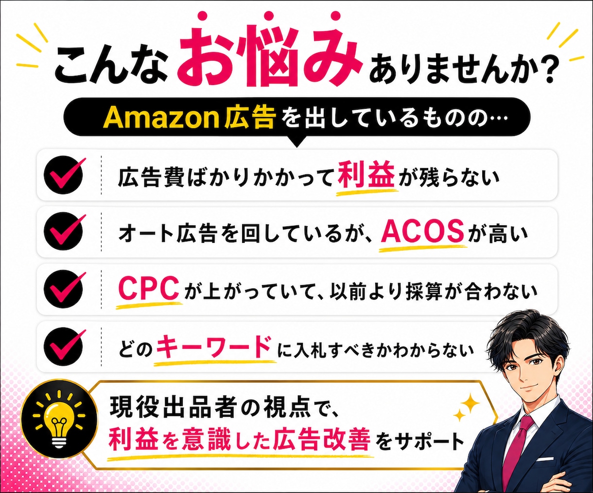 Amazon広告運用を1商品限定で代行します 現役出品者が見直し、利益が残る広告運用をサポートします イメージ2