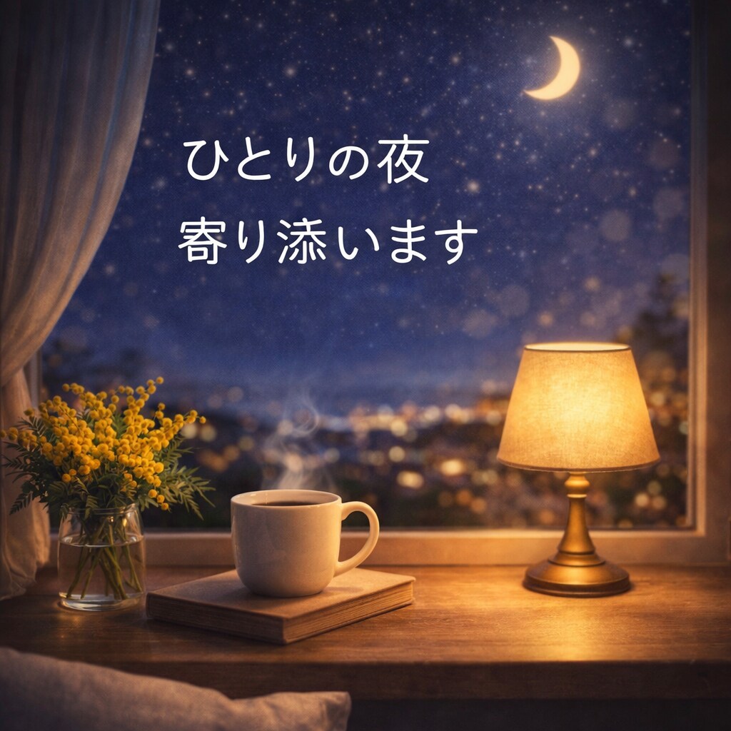 ひとりの夜♡優しくお話お聴きします 少しだけ誰かと話したくなるときありませんか　1分だけでもOK イメージ1