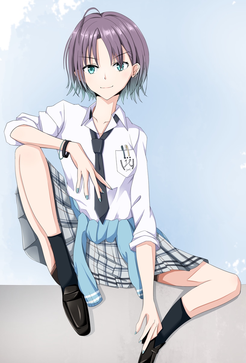 女の子の一枚絵を描きます ボーイッシュな女の子が結構得意です イメージ3