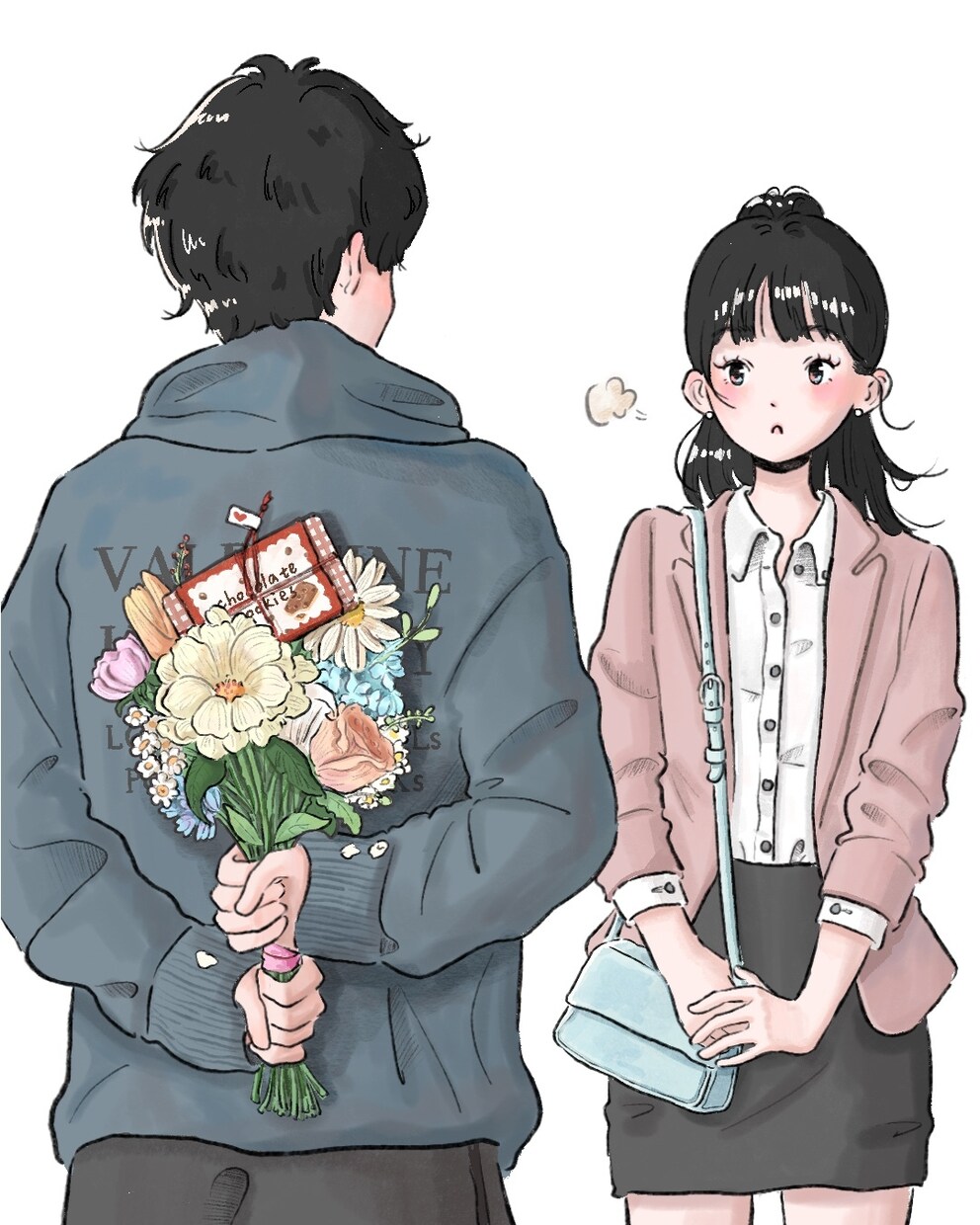暖かい雰囲気のイラストを描きます 女の子のイラストをメインに描いています。 イメージ2