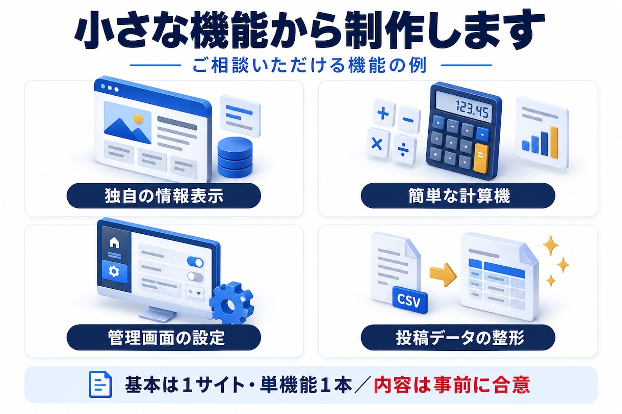 WordPressプラグインを一から構築します その手間ひまをあなた専用の機能＝特技に変えてみませんか？ イメージ3