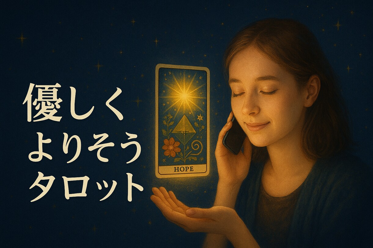 ボイジャータロットであなたの本質に寄り添います “当たる”ではなく、“見つかる”。選択に迷ったあなたへ。 イメージ1