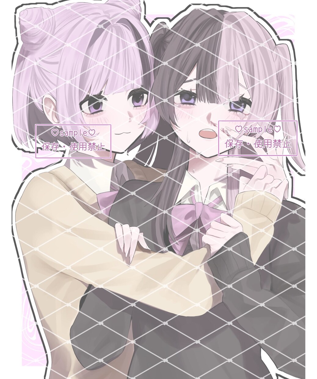 可愛い女の子orダークな女の子かきます かわいいorダークな女の子、かかせてください！ イメージ1