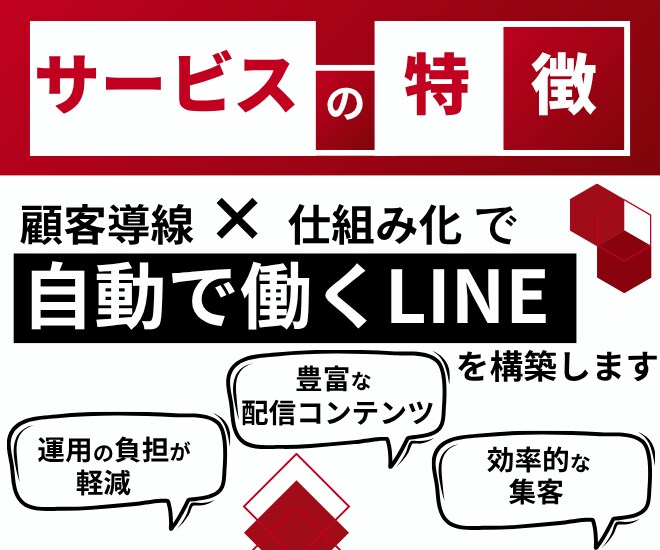 あなたに代わって自動ではたらくLINE構築します 初心者でも安心！売れるLINE公式アカウントで成果を最大化！ イメージ3
