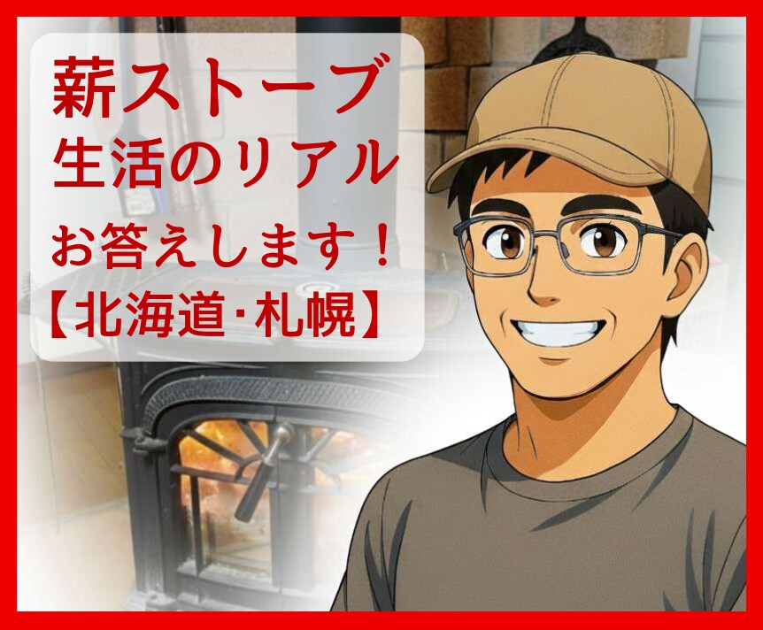 薪ストーブ暮らしの実際についてお答えします 薪ストーブ歴20年、札幌市街地暮らしの移住者が本音をお伝え イメージ1