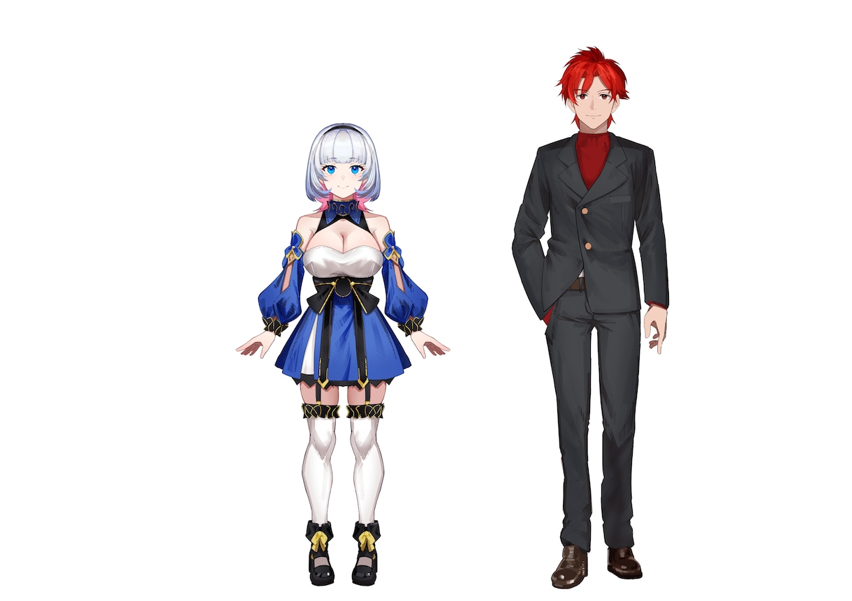 Vtuber向けLive2Dモデル作成いたします デザインからモデリングまで一括対応 イメージ5