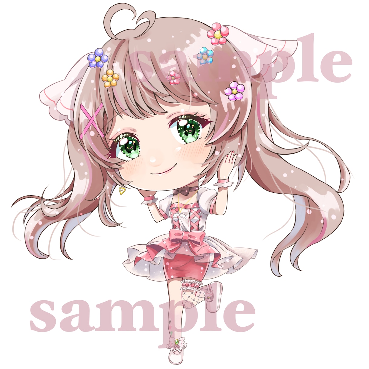 SDキャラクター描きます 可愛いキャラクターデザインにします！ イメージ2