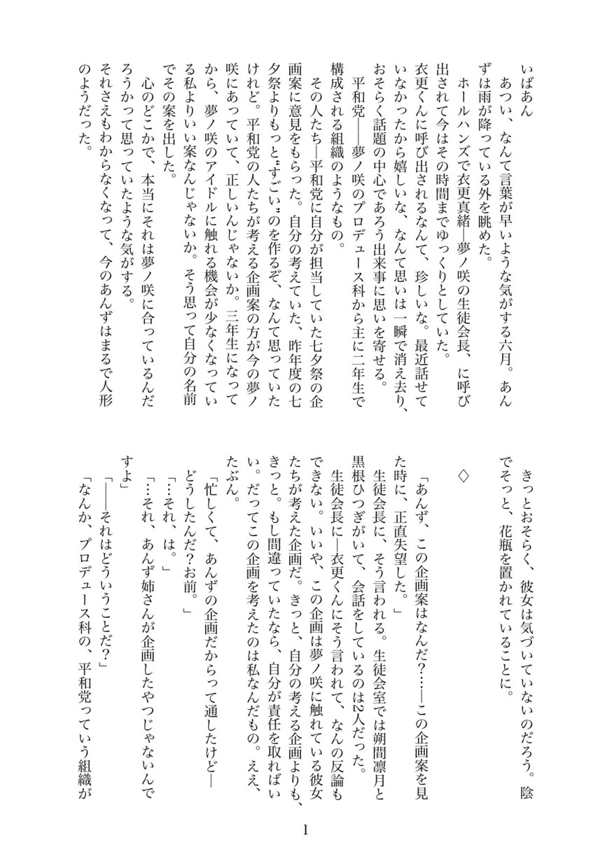 小説をお書きします 夢/オリジナル/BL/GL/NL何でも イメージ2