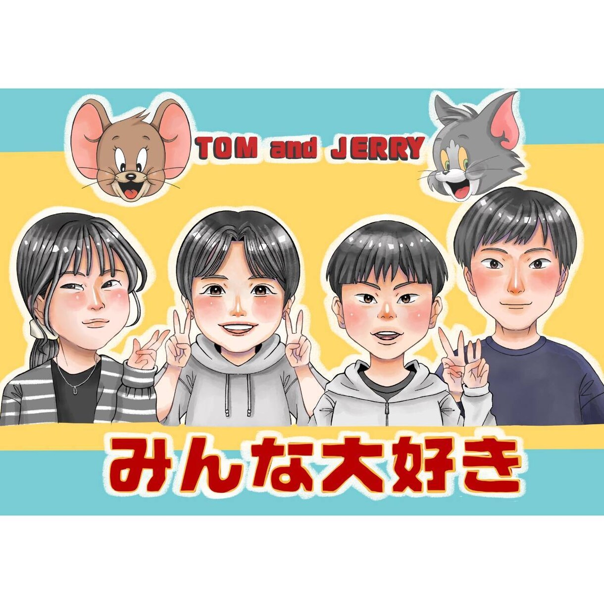 闘病中の方、天使さんに1000円で似顔絵を描きます 癒しのかわいい似顔絵を闘病中の方、天使さんに描かせて頂きます イメージ4