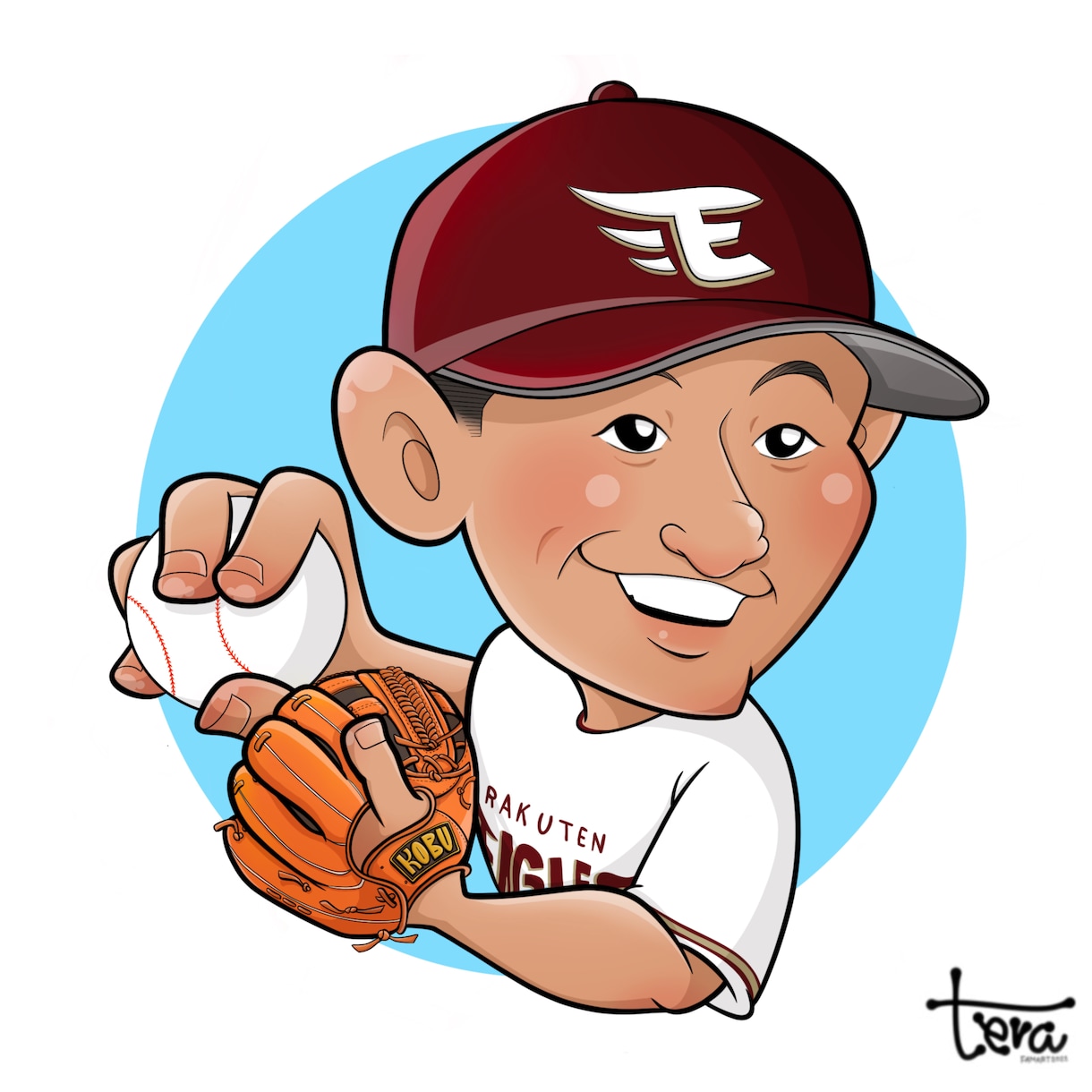 野球イラスト専門⚾️可愛い野球イラスト描きます ピッチング•バッティング•守備ポーズなんでもOKです！ イメージ6