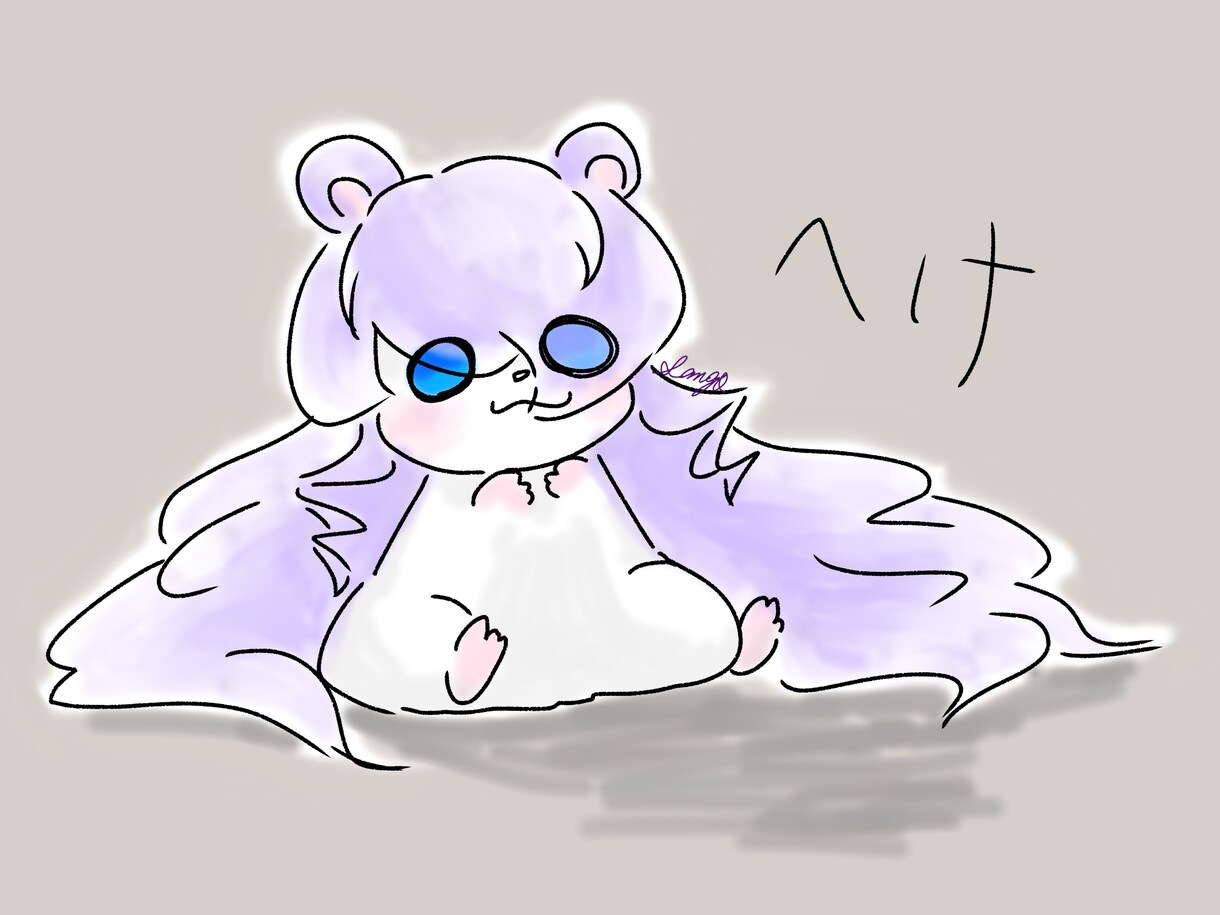 著作権譲渡可◎SNSのアイコンイラスト製作承ります ウォーターカラーの透明感溢れるゆるかわテイストです。 イメージ4