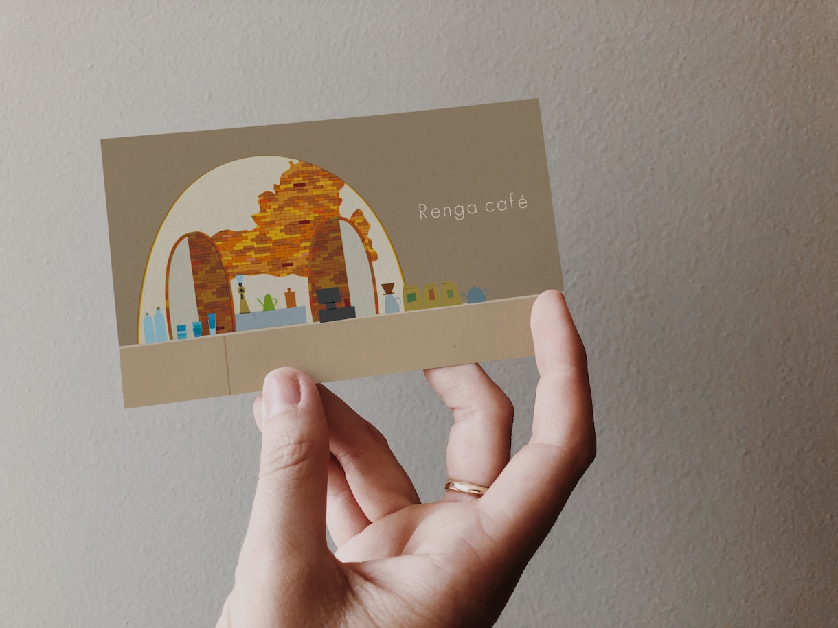 名刺やアイコンに使用できるイラストをお作りします 作品やお店の内装、外観をイラストにします！ イメージ3