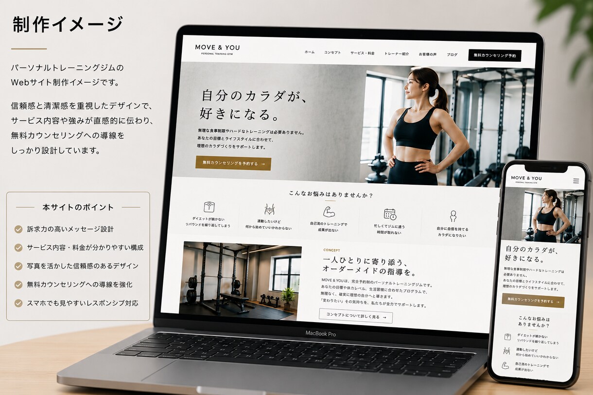 申込につながる設計でホームページ制作します 作る前の設計で、結果が変わります イメージ4