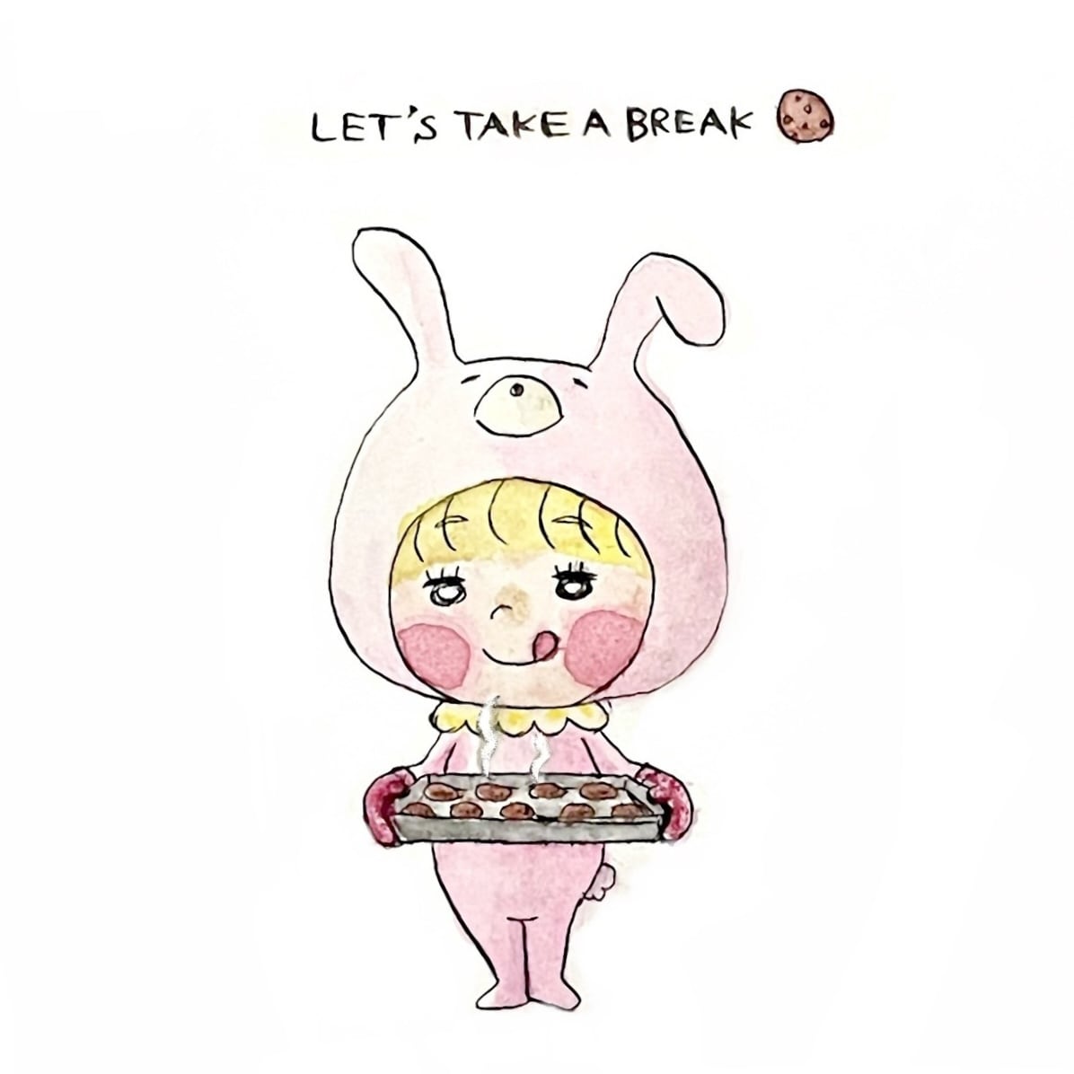 商用◎キャラクター、動物の被り物アイコン描きます かぶりものをしたイラストです。水彩で描きます。商用利用OK イメージ3