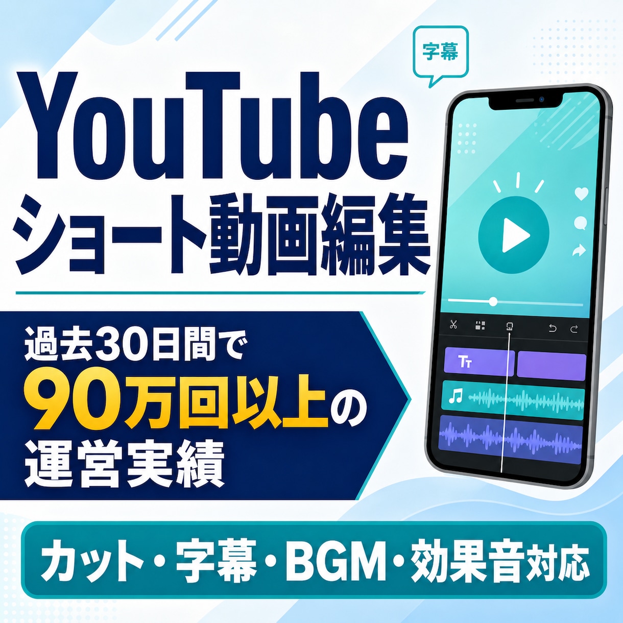 YouTubeショート動画を編集します テンポの良い見やすいショート動画に仕上げます！ イメージ1