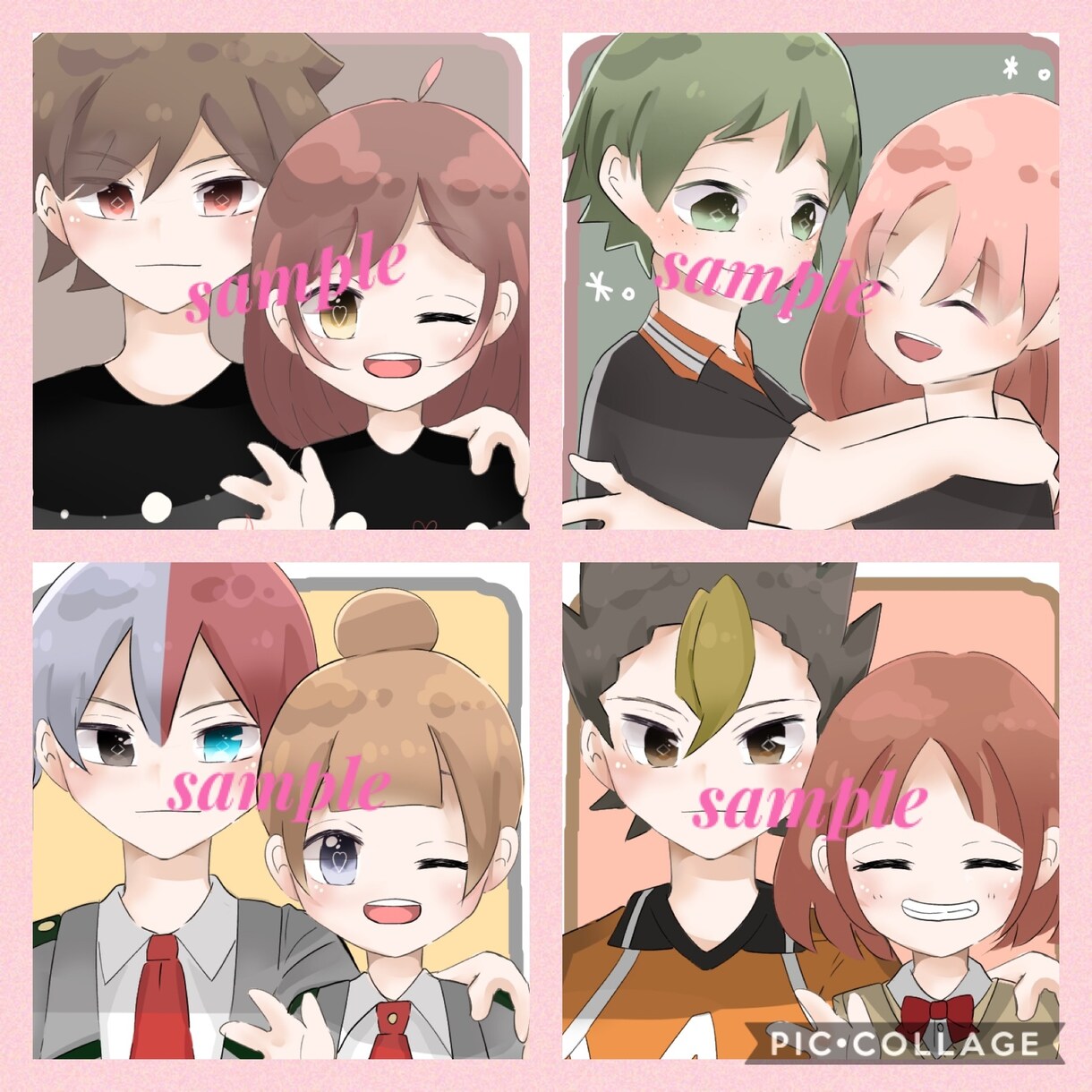 夢絵イラストお描きます 固定キャラと推しをイラスト化して欲しい人向け イメージ1
