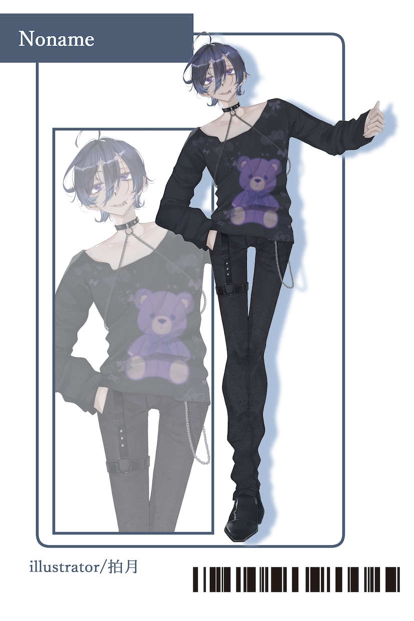 IRIAM立ち絵のデザイを承ります あなたの理想のイラストをデザインし形にいたします イメージ1