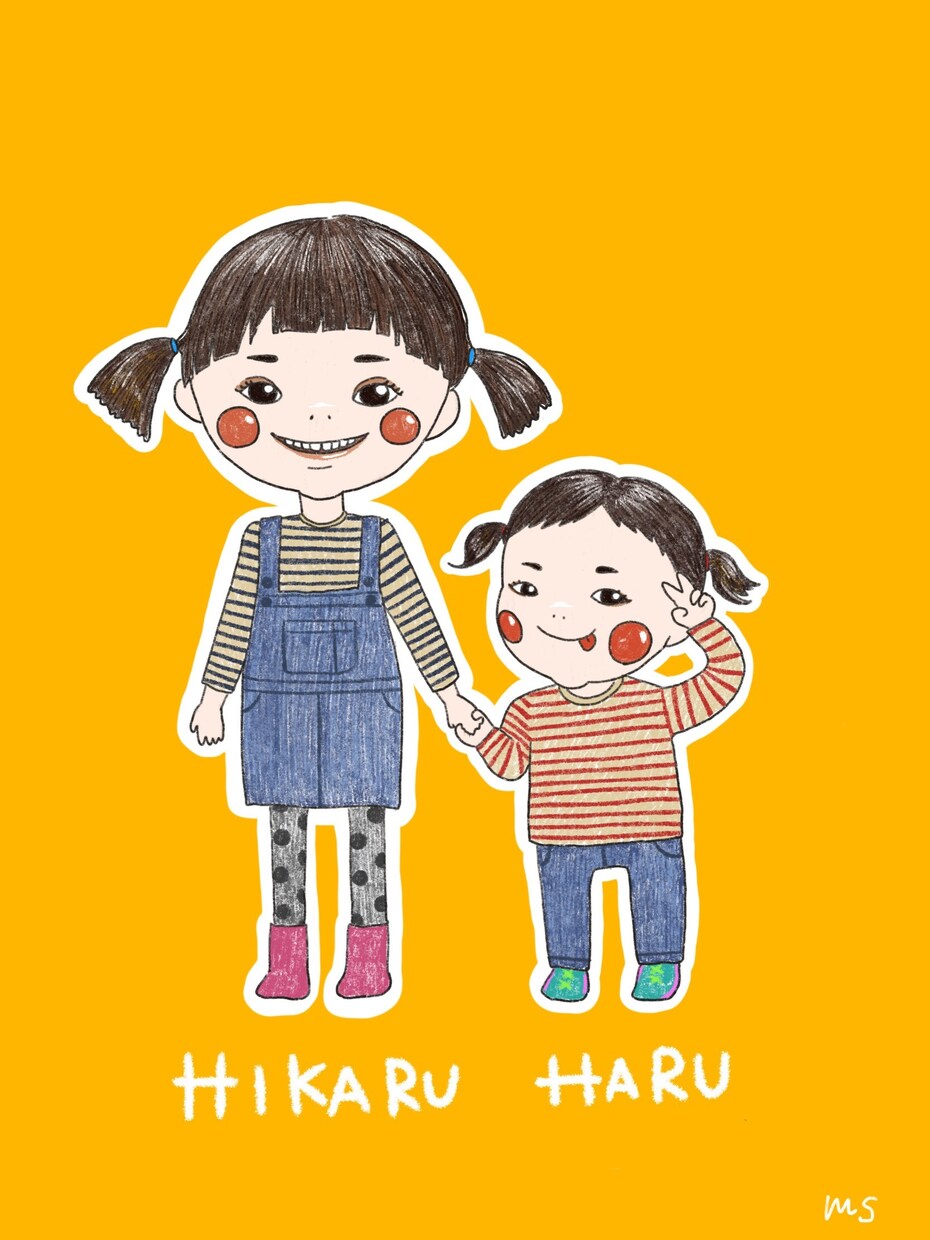 お子様の似顔絵お描きします 記念日に、我が子の成長記録に、プレゼントに、この1枚。 イメージ4