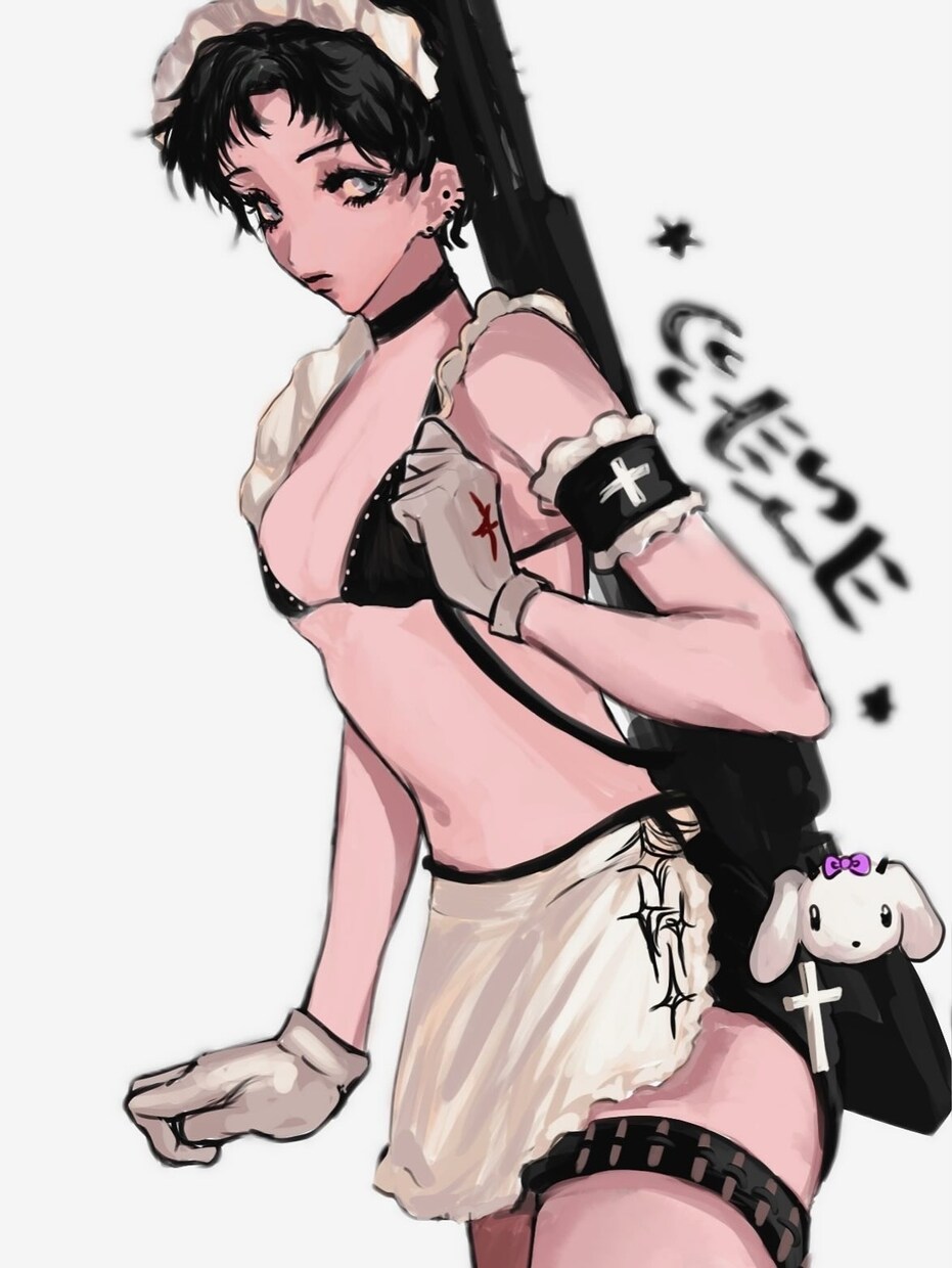 分厚い色塗りでかっこいい一枚絵描きます 用途に合わせたイラストを制作しております。 イメージ3
