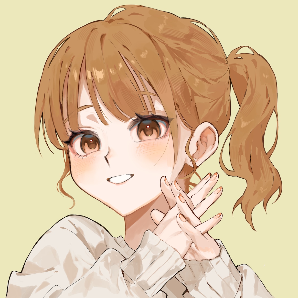 温かく優しみのあるアイコンを描きます あなたらしさを引き出して、可愛いイラストをお届けします！ イメージ2