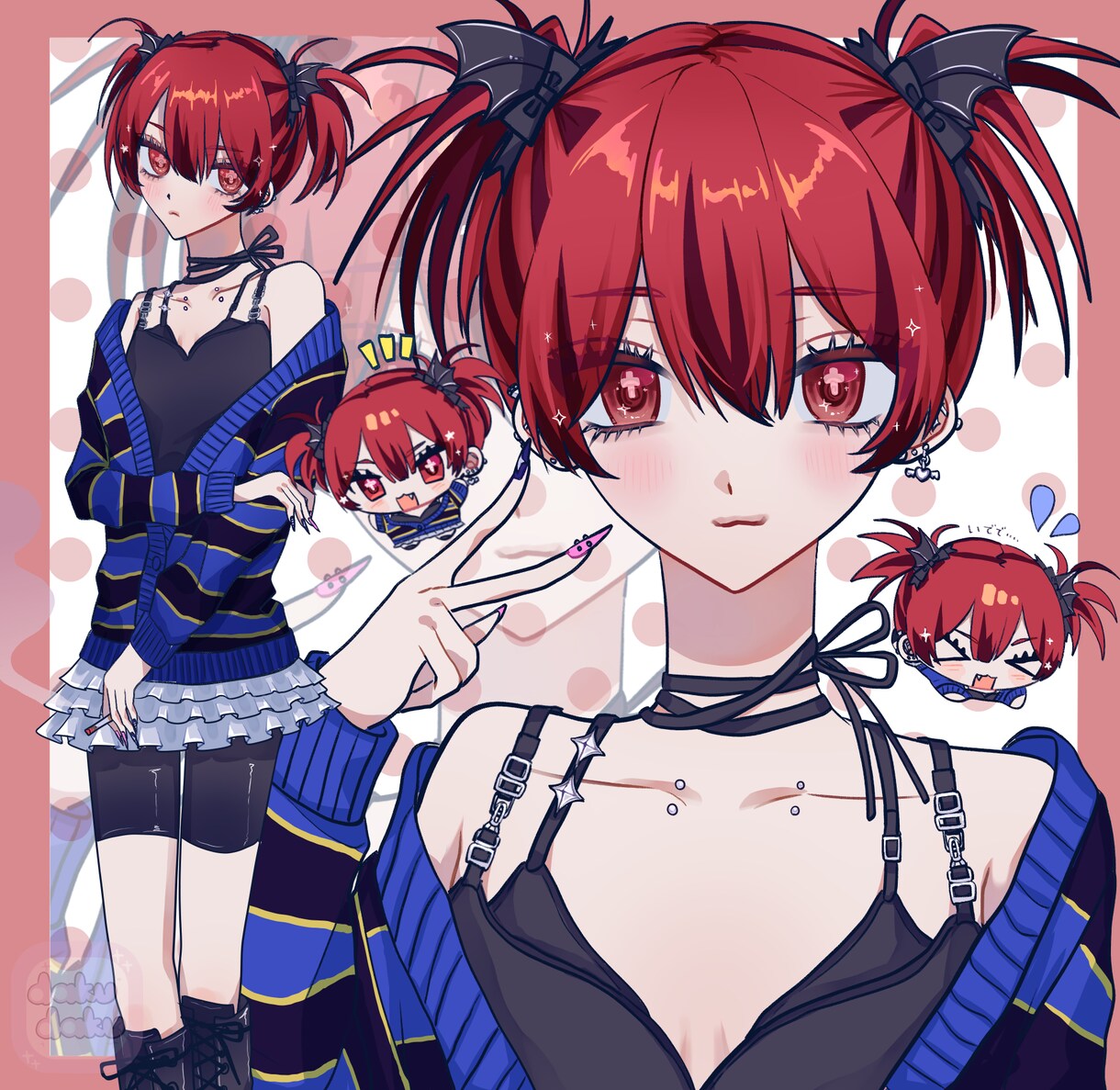 SNSアイコン、TRPG立ち絵等で使えます 他サービスで多数実績あり！イメージ通りのイラストをお届け！ イメージ1