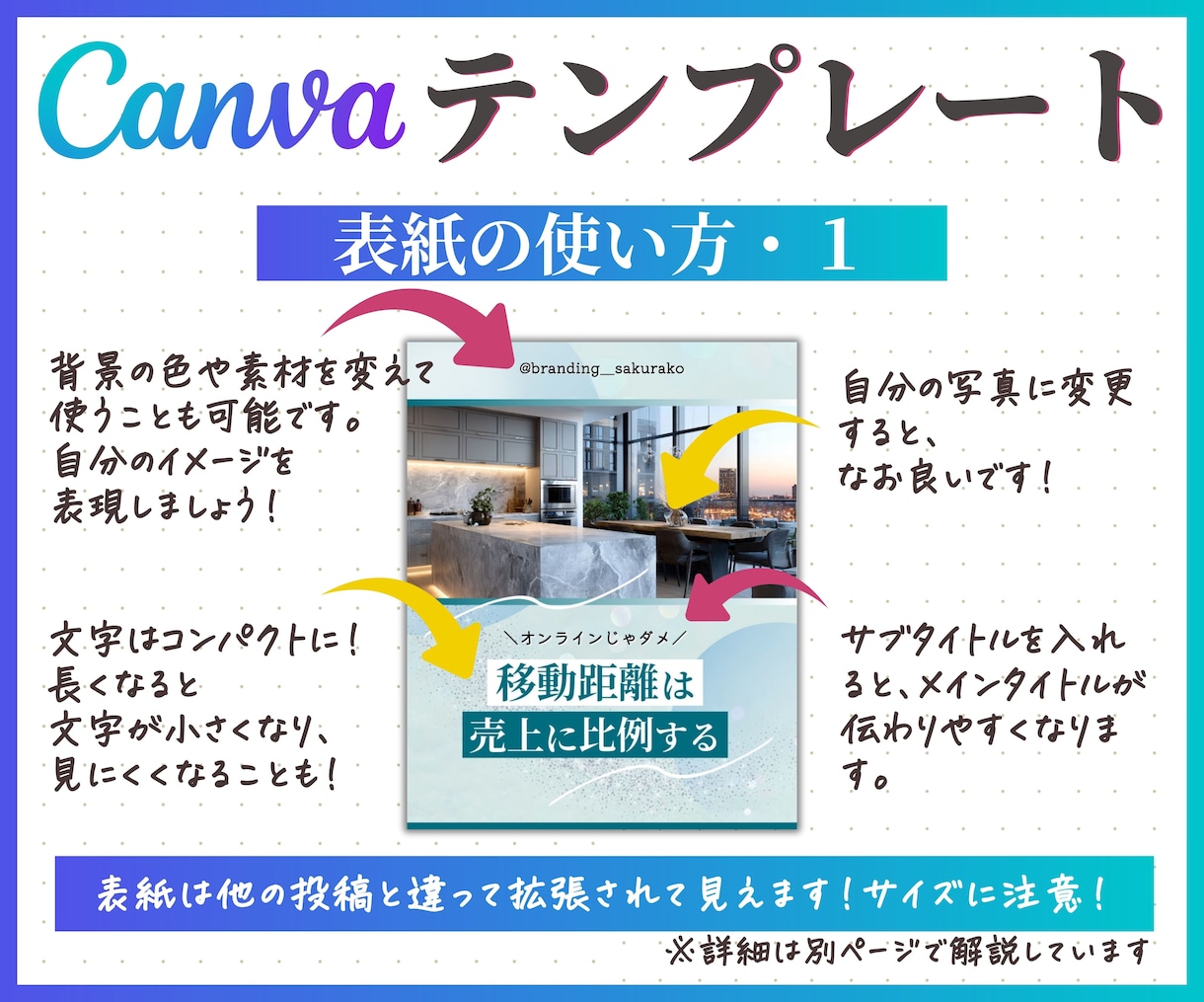 インスタ投稿Canvaテンプレート販売します 時短でプロ級の仕上がり！自由自在に変更してフィード投稿制作！ イメージ8