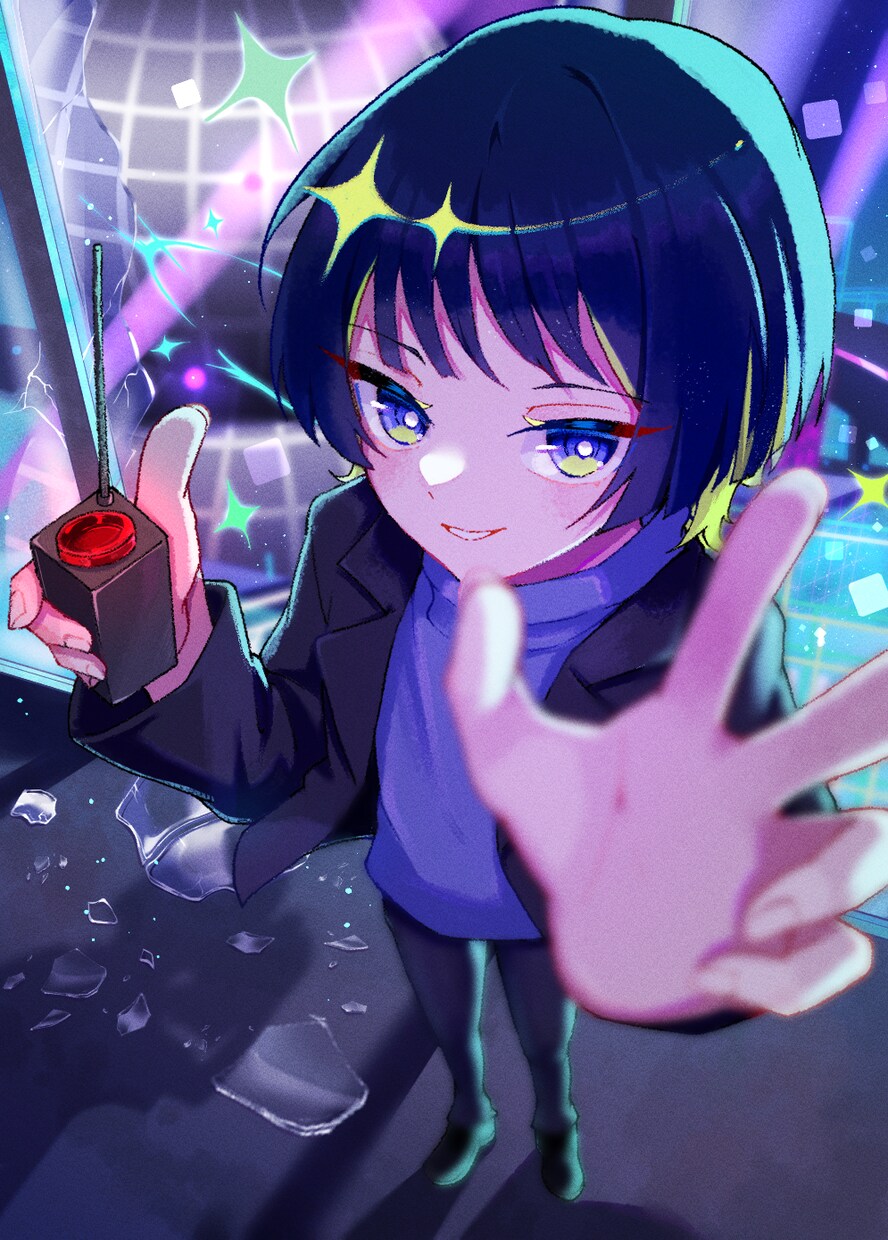 歌ってみたやSNSアイコン用イラスト描きます 線画や色使いが魅力的でアンニュイな女の子描くのが得意です！ イメージ7