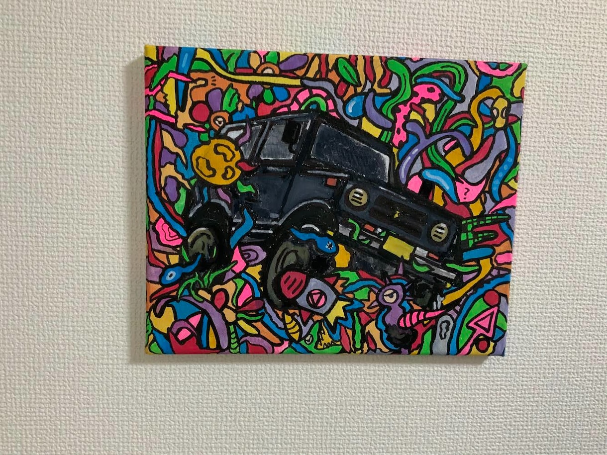 お客様の愛車、描かせていただきます ( キャンバスアート　〜プレゼントや観賞用に〜) イメージ7