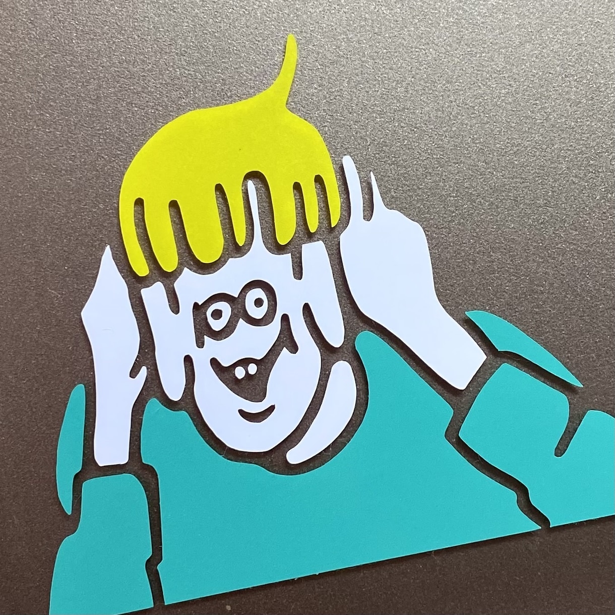 30㎝正方形いっぱいにカッティングシール作成します 自分だけのオリジナルイラストのカッティングシールです☆ イメージ2
