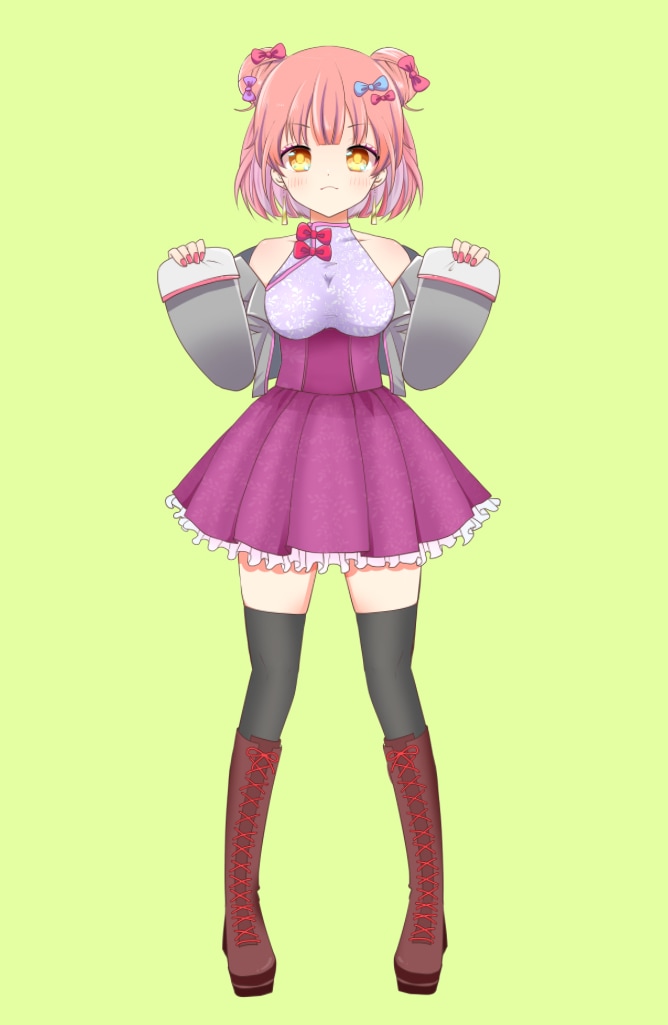 live2D用イラスト制作します かわいい女の子から男の子・ミニキャラも歓迎！ イメージ9